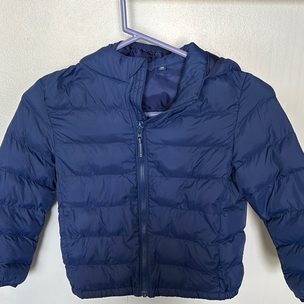 Uniqlo Children's Blue Puffer Jacket